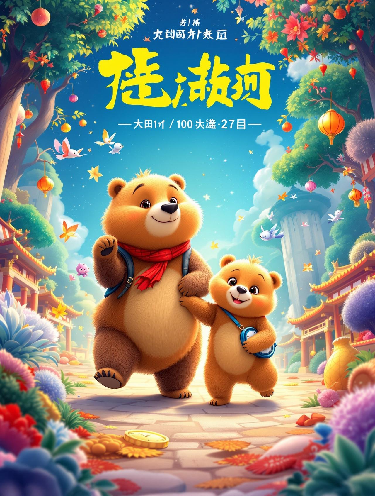 熊出没·重启未来 高清海报 - 小草影院